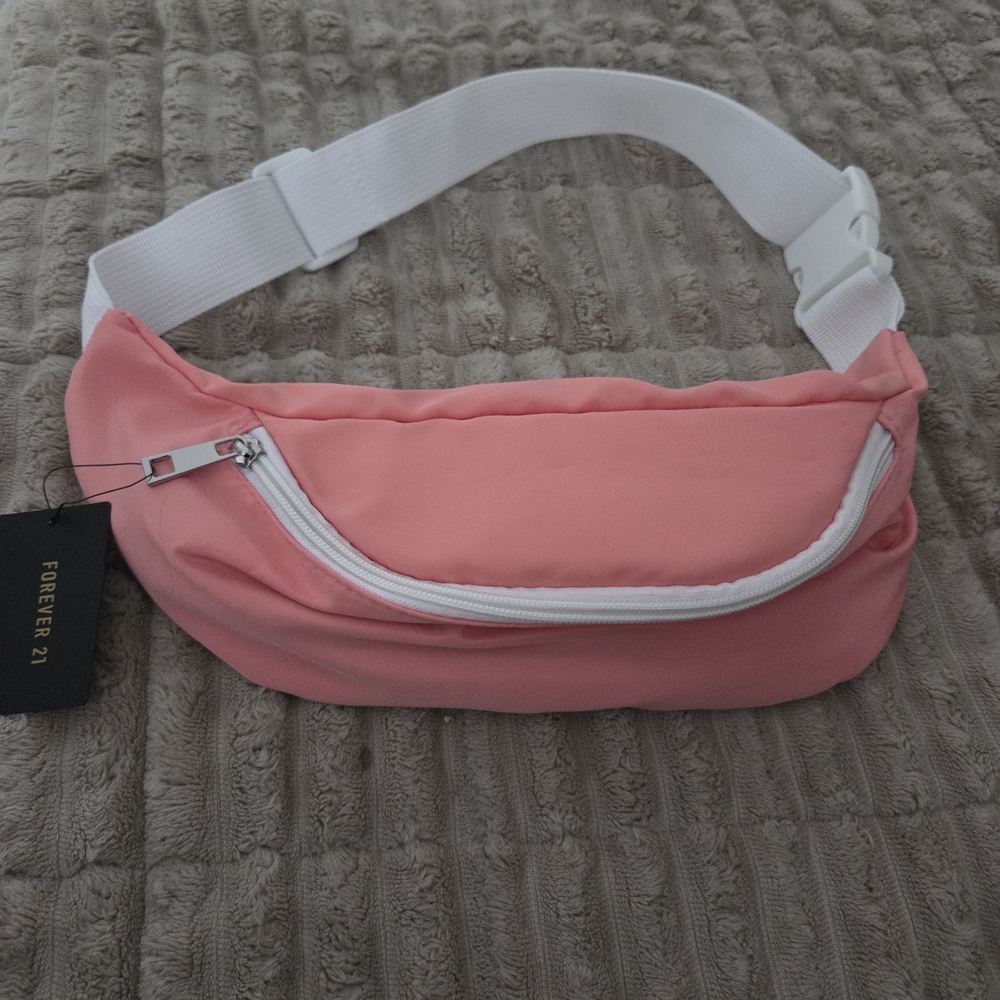 Forever 21 Pink Fanny Pack With Adjustable Waist